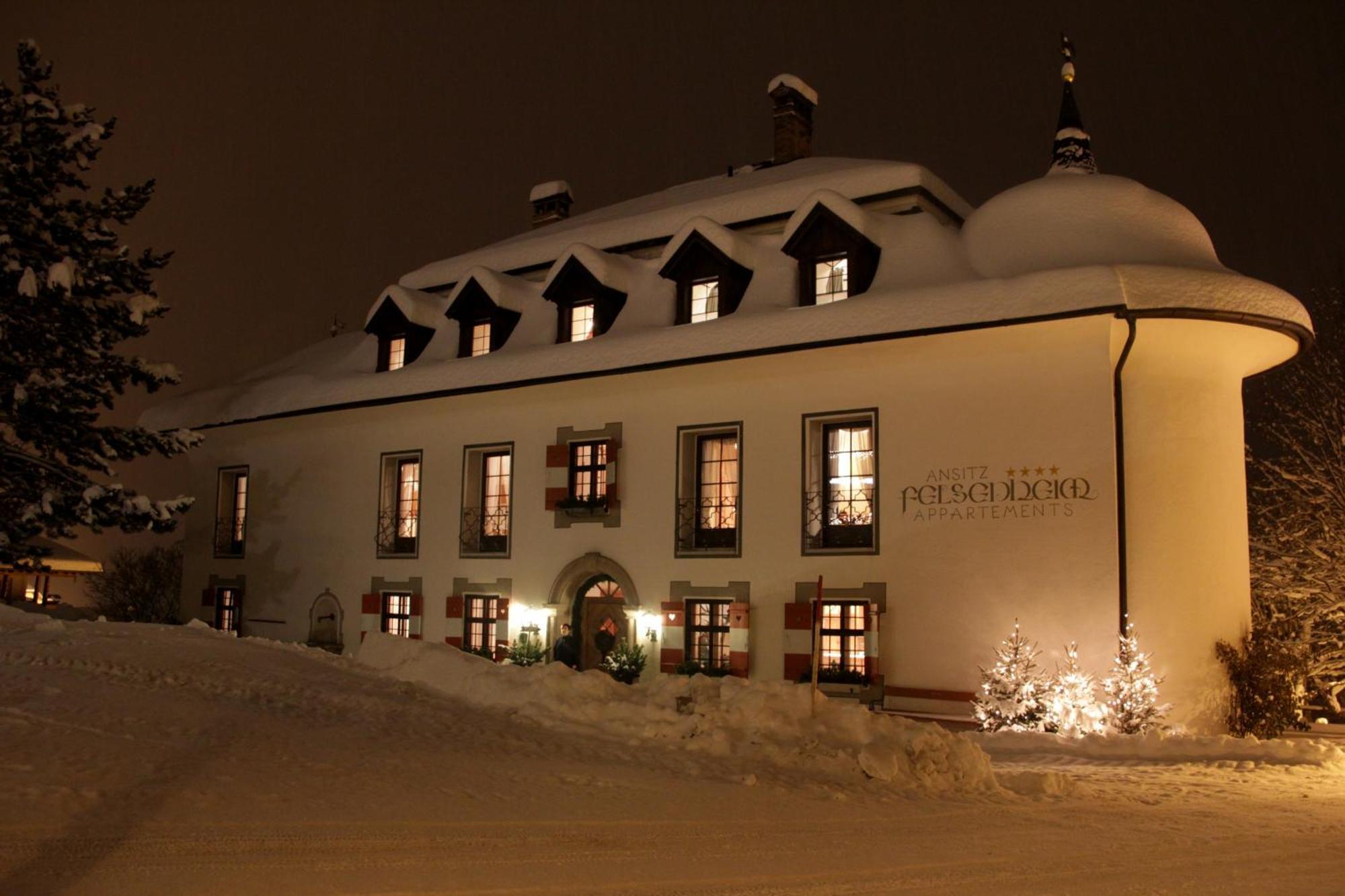 Aparthotel Ansitz Felsenheim Lermoos Exterior photo